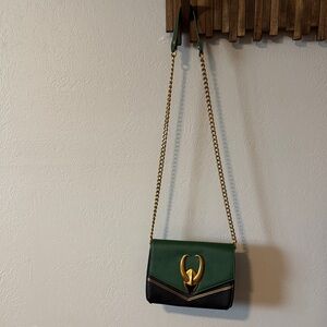 Marvel Green and Black Chain Shoulder Bag NEW